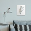 Stupell Industries Soft Arctic Owl Perched on Minimal Branch Wall Plaque Art - 3 of 4