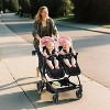Side by Side Double Stroller for Twins,Lightweight Compact Foldable Baby Travel Stroller with High Landscape Seat - 4 of 4