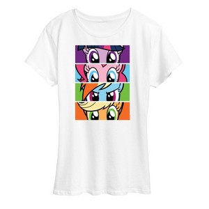 Women's - My Little Pony - Stacked Faces Short Sleeve Graphic T-Shirt - 1 of 4