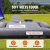 VEVOR Truck Bed Air Mattress, for 6-6.5 ft Full Size Truck Beds, Inflatable Air Mattress Camping Bed with 12V Air Pump 2 Pillows, Carry Bag,Gray - 3 of 4