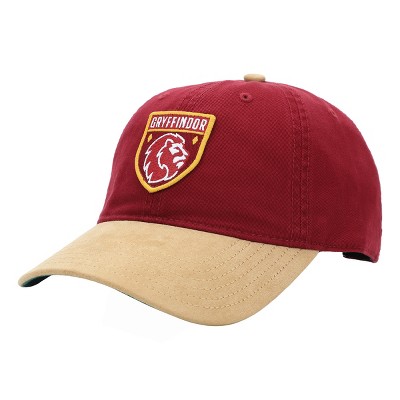 Harry Potter Gryffindor Crest Men's Red Dad Hat : Target