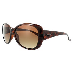 Polaroid PLD 8317 0BM_LA Womens Butterfly Polarized Sunglasses Havana 58mm - 1 of 3