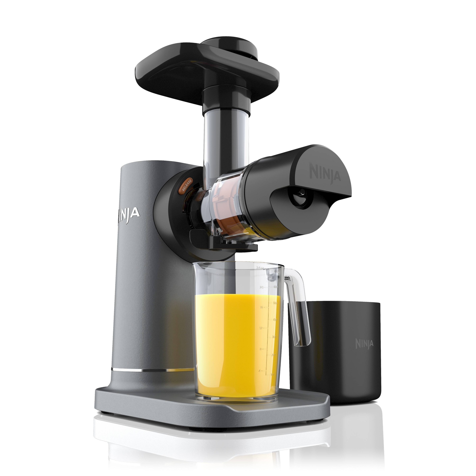 Ninja NeverClog Cold Press Juicer Powerful Slow Juicer with Total Pulp Control Easy to Clean - JC151: Juicer Machine, Dishwasher-Safe, BPA-Free