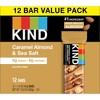 Kind Caramel Almond & Sea Salt Bars - 12ct : Target