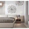 LuxenHome Silver, Black, and Gold Iron Metal Round Abstract Wall Decor - 4 of 4