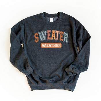 Simply Sage Market Women's Graphic Sweatshirt Varsity Sweater Weather