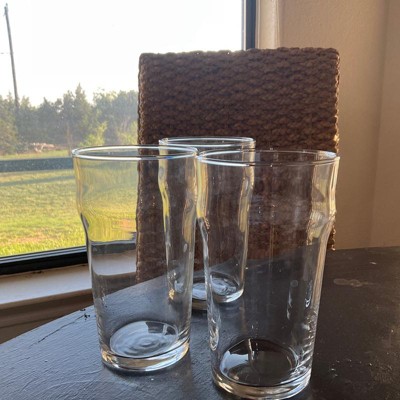 6-PC THRESHOLD BEER GLASS SET WITH PUB PILSNER STOUT PORTER