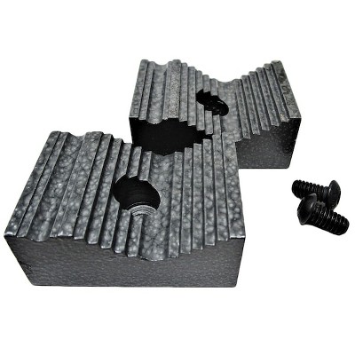 Wilton  Replace.Pipe Jaws,Steel,Incl. Screws,PK2 2908050