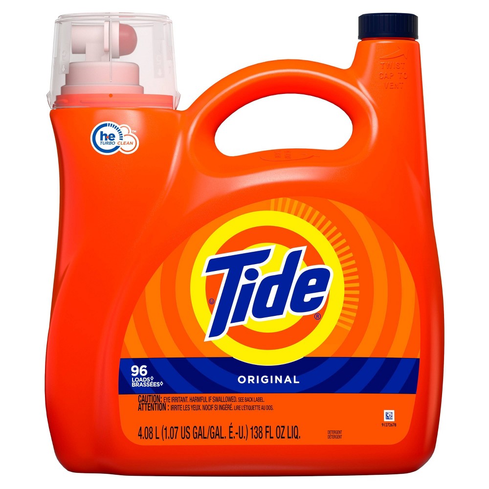 UPC 037000230687 product image for Tide High Efficiency Liquid Laundry Detergent - Original - 138 fl oz | upcitemdb.com