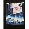Pet Sematary Movie Poster Crew Neck Short Sleeve Men's Black T-shirt - 2 of 3