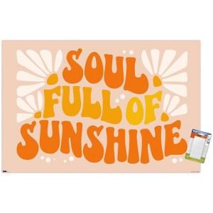 Trends International Hey Happy - Soul Full Of Sunshine Unframed Wall Poster Prints - 1 of 4
