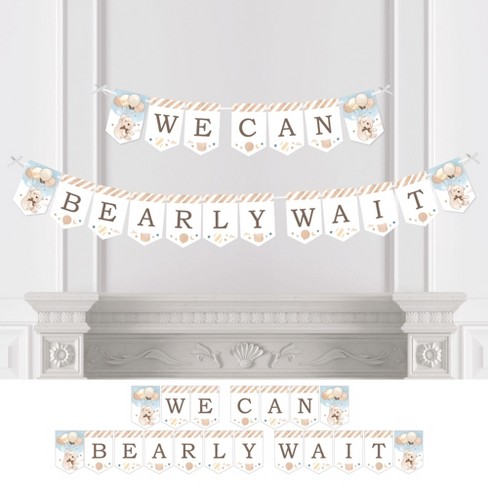 We Can Bearly Wait Teddy Bear Baby Shower Game - 22 Scratch-Off Cards For Party Fun