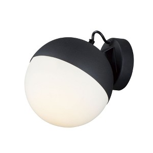 ET2 Lighting Half Moon 1 - Light Wall Light in  Black - 1 of 4