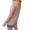 Women's RIB COLOR BLOCK CUT-OUT TOP - Haptics - 3 of 3