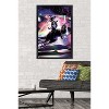 Trends International James Booker - Galaxy Cat on Dinosaur Unicorn In Space Framed Wall Poster Prints - 2 of 4