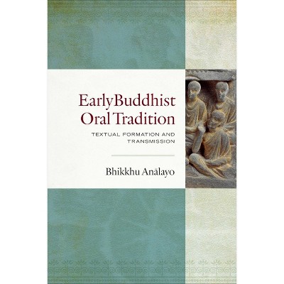 Early Buddhist Oral Tradition - by  Bhikkhu Analayo (Hardcover)