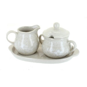 Blue Rose Polish Pottery K091 Manufaktura Cream & Sugar Set - 1 of 2