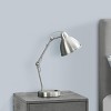 Industrial Task Lamp with USB Port and Adjustable Arm, Nightstand or Desk Light with Rocker Switch for Home Office or Study–The Pop Home - 2 of 4