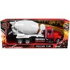 Freightliner 114SD Cement Mixer Red and White "Long Haul Truckers" Series 1/32 Diecast Model by New Ray - 3 of 4