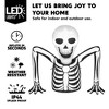 Joyfy 5.5 FT Halloween Inflatables Outdoor Decorations, Inflatable Skeleton Ground Breaker with LEDs for Halloween Party Yard Garden Lawn Decorations - 3 of 4