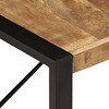 vidaXL Coffee Table 70.9"x35.4"x15.7" Rough Mango Wood - 3 of 4