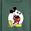Women's - Disney - Mickey Classic Lightweight French Terry Wide Neck Long Sleeve Shirt - 2 of 4
