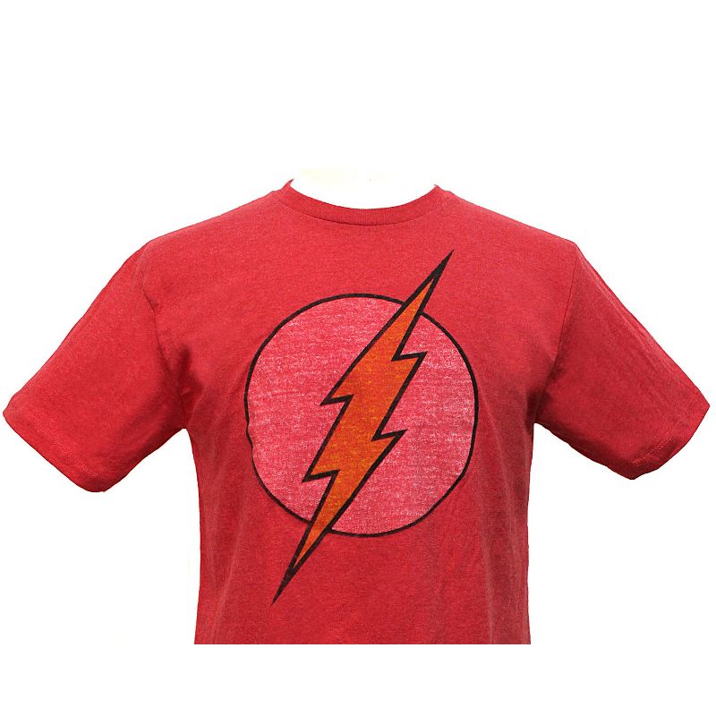 DC Comics Men's Flash Logo T-Shirt, 3 of 5