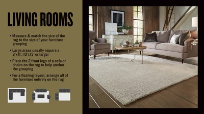 Brooks Rustic Lodge Border Area Rugs