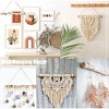 Aoibox 15-Inch White Birch Logs Wall Hanging Decor for Farmhouse, Rustic, Beach, Garden, and Wedding Decoration - 3 of 4