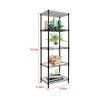 Vtec Trading Black 5-Wire Shelving Metal Storage Rack - 2 of 3