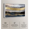 Art Remedy Rivers of Gold Blue Abstract Wall Art Framed - 3 of 4