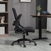 Office Desk Chair, Mesh Ergonomic Standing Desk Chair Lumbar Support Adjustable Computer Armrest Backrest Headrest Swivel Chairs for Home Office - 2 of 4