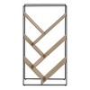 Kumasinova 60" 5-Tier Leaning Bookshelf, Modern Bookcase with Black Metal Frame,Wood Texture Book Shelves for Bedroom,Office - 2 of 4