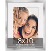 PosterPalooza | Metallic Silver with White Photo Mat, UV Acrylic, Foam Board Backing, 60 Sizes Available - 2 of 4
