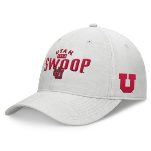 NCAA Utah Utes Unstructured Chambray Cotton Hat - Gray - 1 of 4