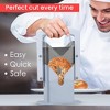 Urban Sombrero Slyce Bagel Slicer - Safety Shield, Stainless Steel Blade - 3 of 4