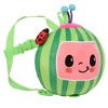 Cocomelon Plush Watermelon Toddler Backpack with Detachable Safety Leash, Anti-Lost Safety Harness 10â€ Bag for Kids - 2 of 4