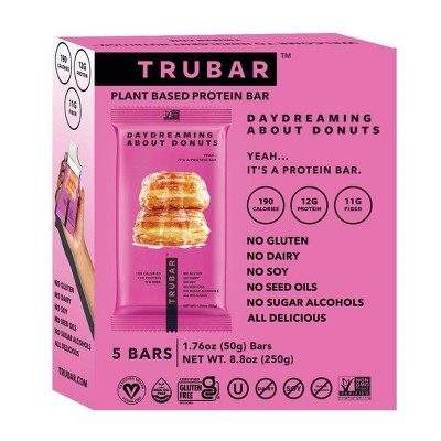 TRUBAR Daydreaming About Donuts Nutrition Protein Bars - 5ct