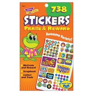 Trend Praise & Reward Sticker Pad, 738 ct (Pack of 6) - 1 of 1
