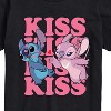Men's - Lilo and Stitch - Kiss Short Sleeve Graphic T-Shirt - 2 of 4