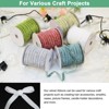 Unique Bargains Metallic Velvet Flexible Ribbon for Crafts 3/8 Inch x 50 Yards 1 Pc - 4 of 4