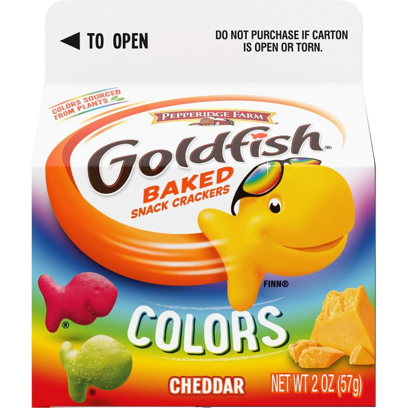 Pepperidge Farm Goldfish Colors Cheddar Crackers , 4 of 10