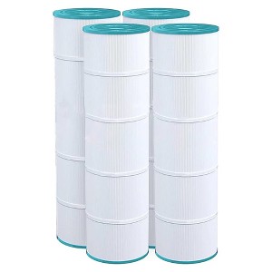 Hurricane 4 Pack HF7487-04 Advanced Pool Filter Cartridge for PA100N, Unicel C-7487, Filbur FC-1270, Super-Star-Clear C4000, SwimClear C4020 - 1 of 4