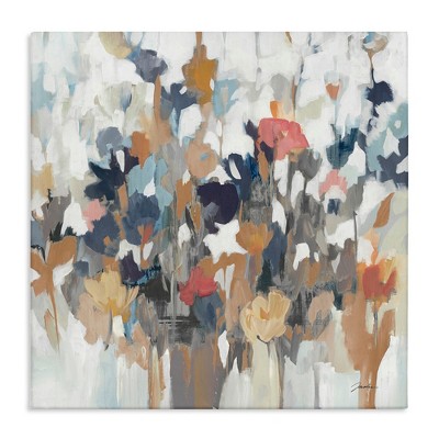 Stupell Industries Modern Painterly Floral Arrangement, 17" x 17"