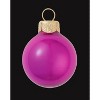 Northlight 40ct Raspberry Pink Pearl Finish Glass Ball Christmas Ornament - 1.25" (30mm) - 2 of 4