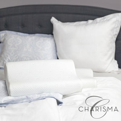 Charisma Luxury Contour Gel-Infused Oversized Memory Foam Pillow