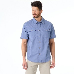 Smith's Workwear Men's Short Sleeve Cotton Shirt For Work - 1 of 4