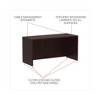 Alera Alera Valencia Series Credenza Shell, 59.13w x 23.63d x 29.5h, Mahogany - 3 of 4