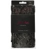 Memoi Women's Swirly Lace Sheer Tights Black M-L - 3 of 4