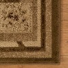 Minimalist Modern Floral Block Power-Loomed Living Room Bedroom Entryway Indoor Area Rug or Runner by Blue Nile Mills - 4 of 4